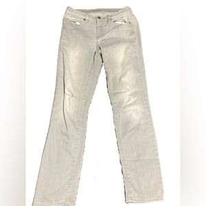 CK gray ripped jeans